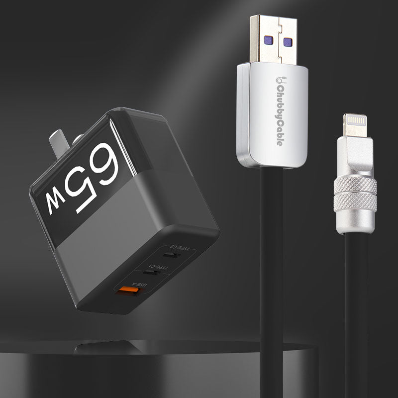 ‌33W/65W GaN Charger With 240W Fast Charge Cable‌