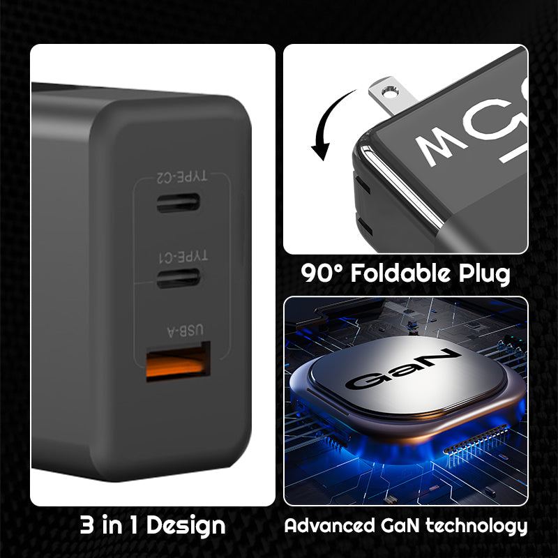 ‌33W/65W GaN Charger With 240W Fast Charge Cable‌