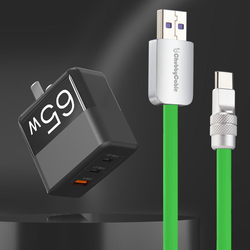 ‌33W/65W GaN Charger With 240W Fast Charge Cable‌