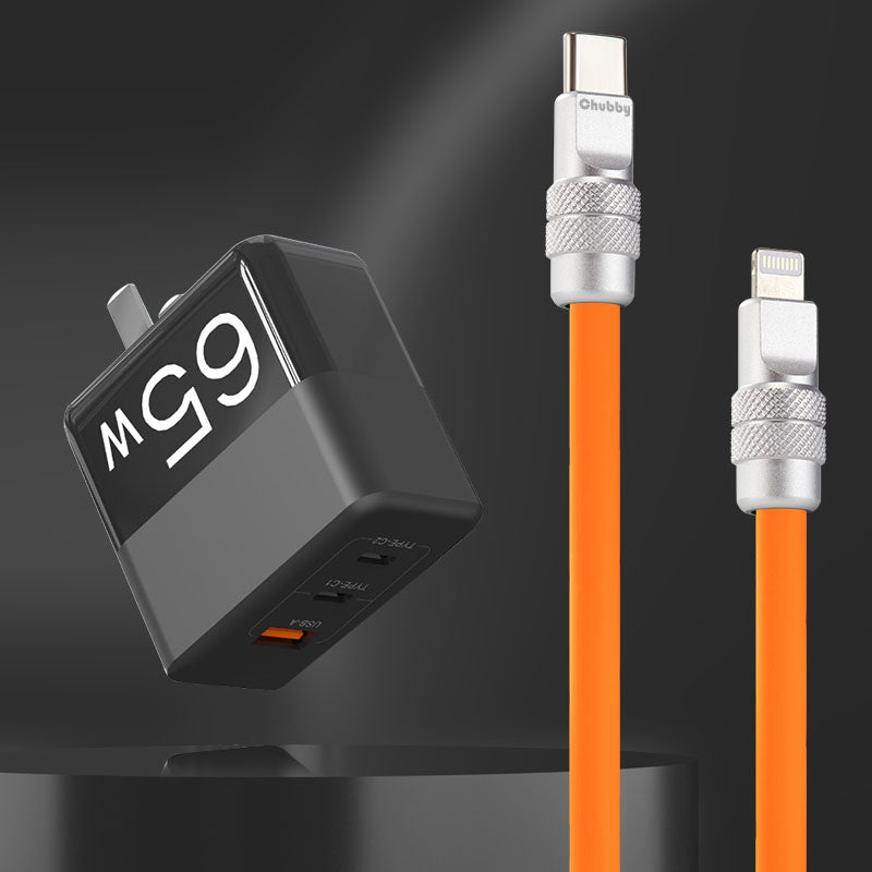 ‌33W/65W GaN Charger With 240W Fast Charge Cable‌