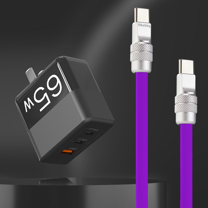 ‌33W/65W GaN Charger With 240W Fast Charge Cable‌