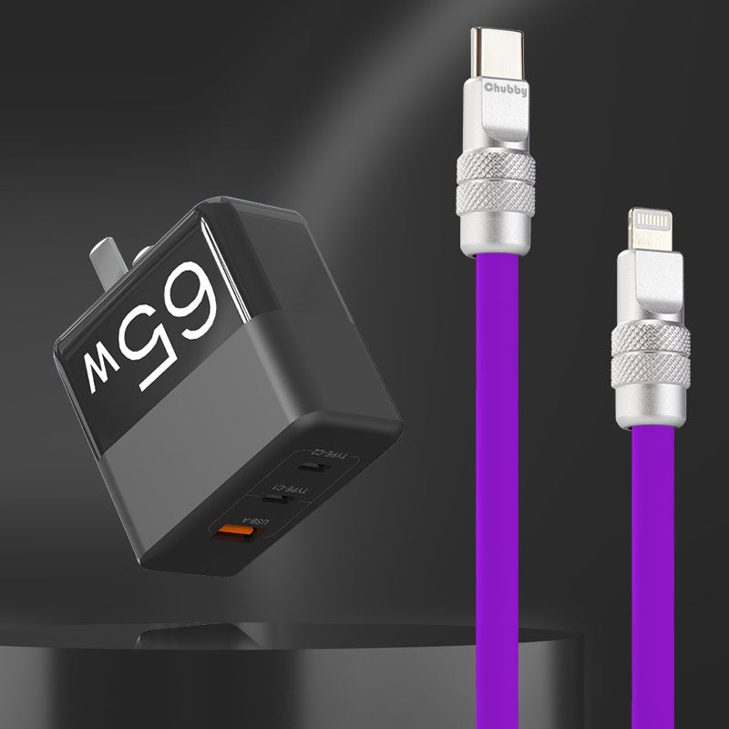 ‌33W/65W GaN Charger With 240W Fast Charge Cable‌