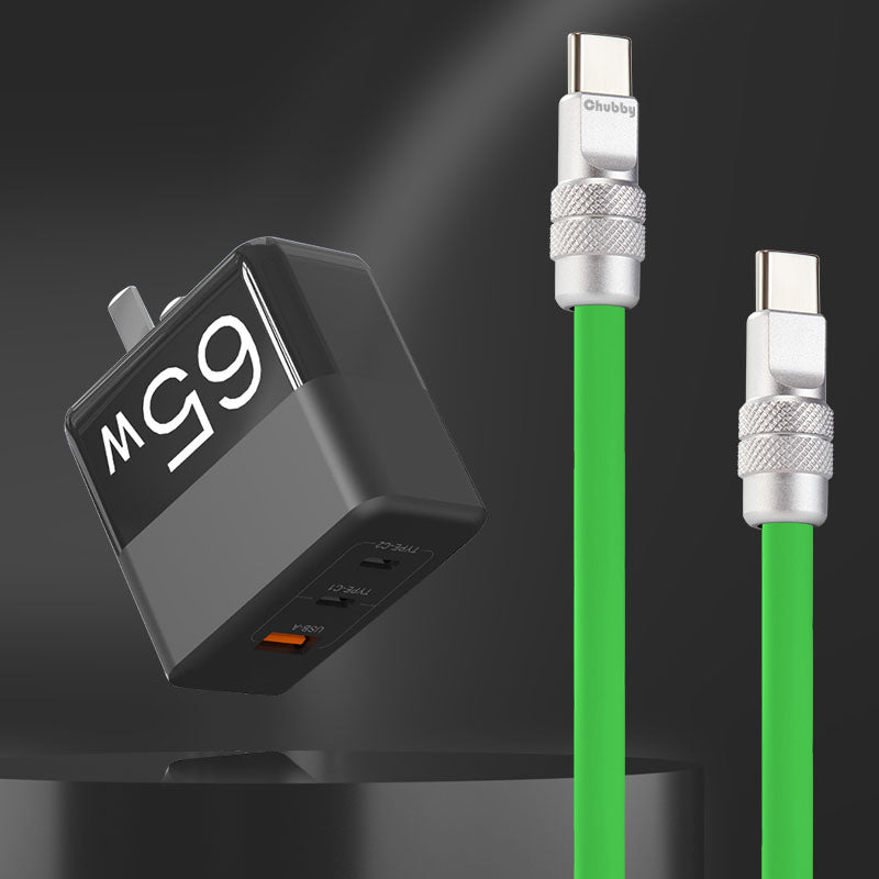 ‌33W/65W GaN Charger With 240W Fast Charge Cable‌