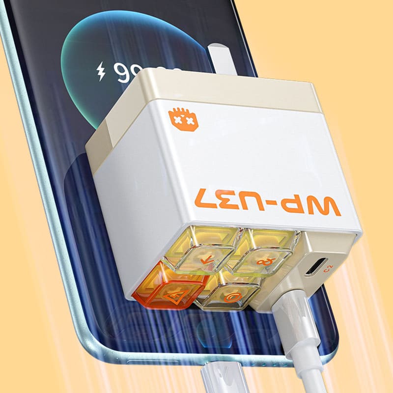 33W Dual Type-C Port Keyboard GaN Charger