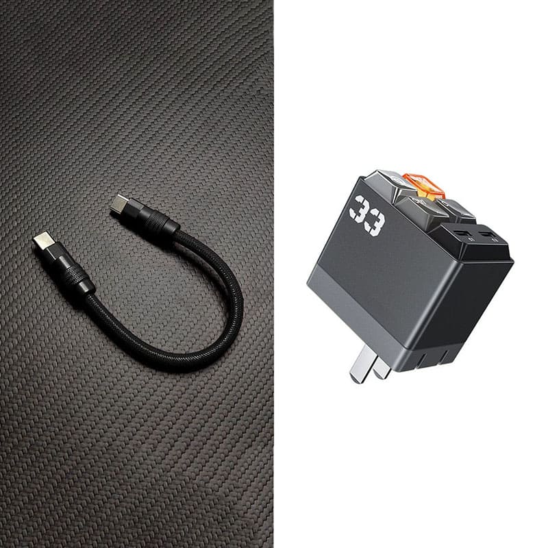 33W Dual Type-C Port Keyboard-Inspired GaN Charger