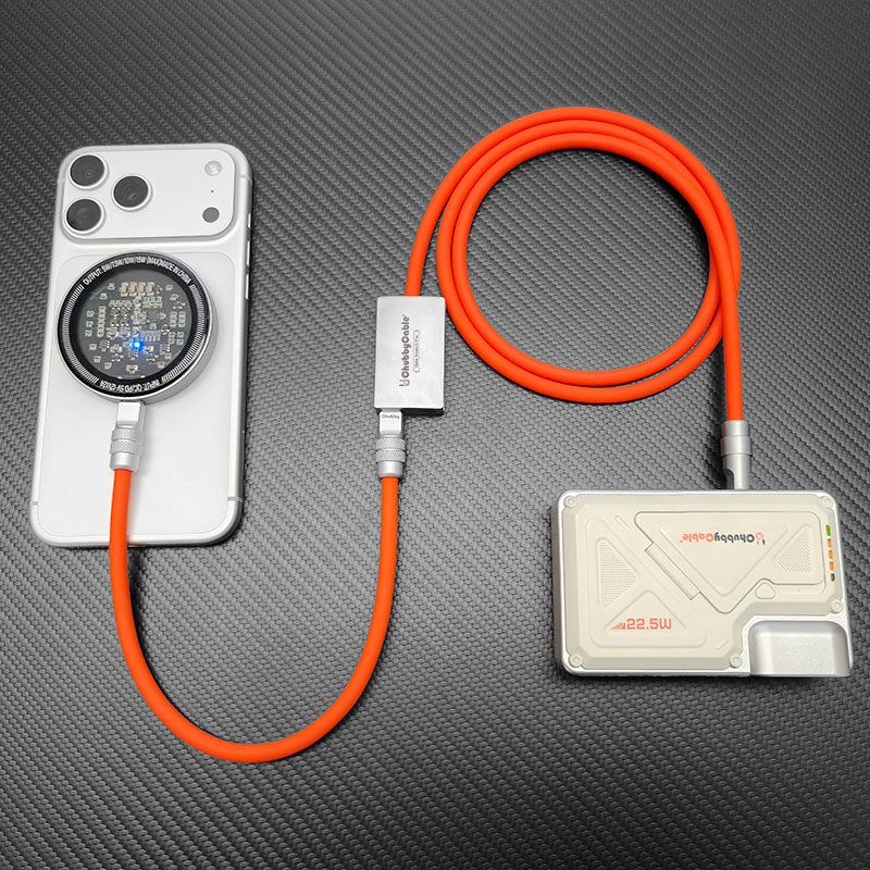 4-in-1 Magnetic Charger & 3 Cables Go Charging Combo