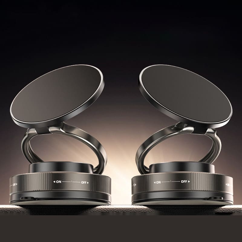 Adjustable 360° Magnetic Car Phone Holder – Foldable & Hands-Free