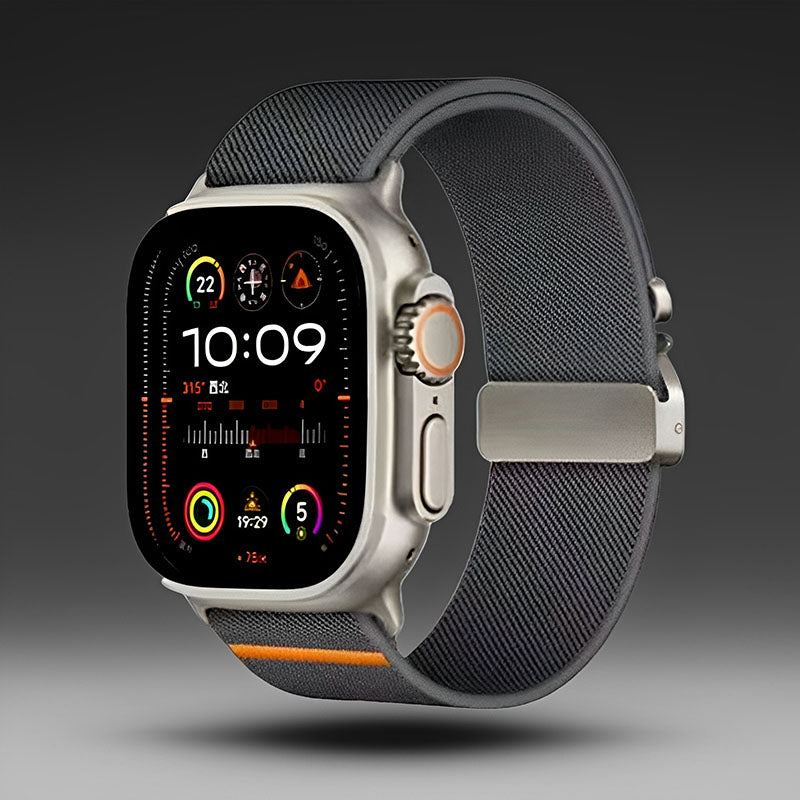 "AdventureFit" Nylon Braided Loop Parachute Buckle For Apple Watch