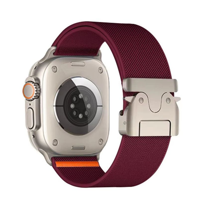 "AdventureFit" Nylon Braided Loop Parachute Buckle For Apple Watch