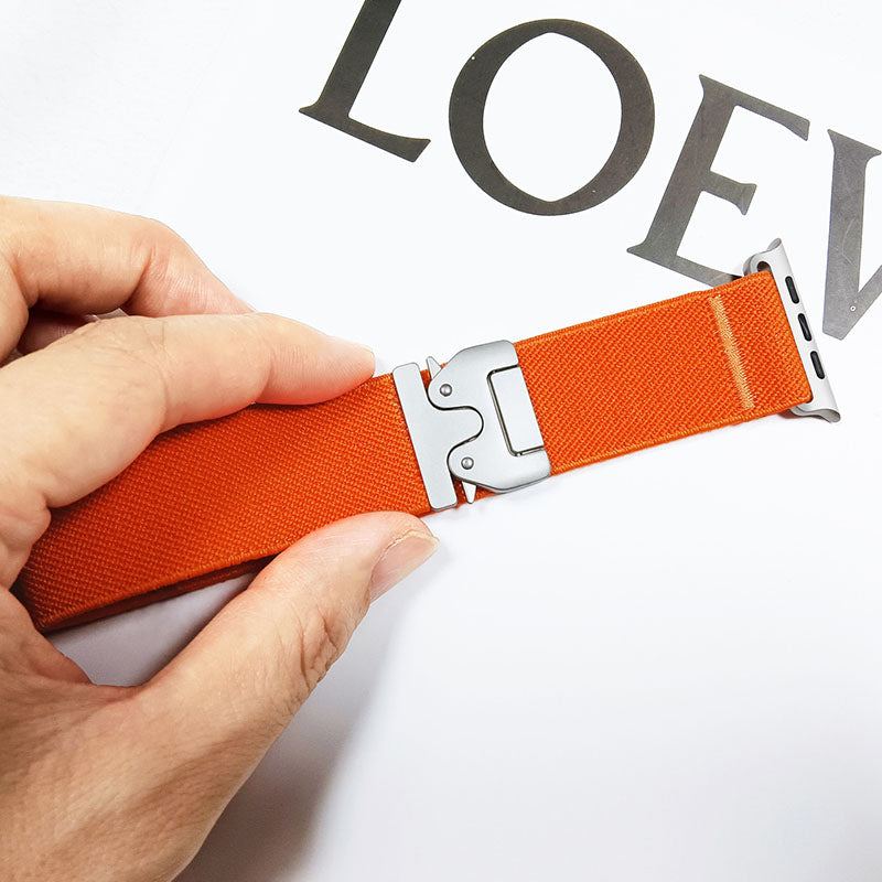 "AdventureFit" Nylon Braided Loop Parachute Buckle For Apple Watch