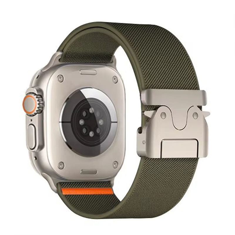 "AdventureFit" Nylon Braided Loop Parachute Buckle For Apple Watch