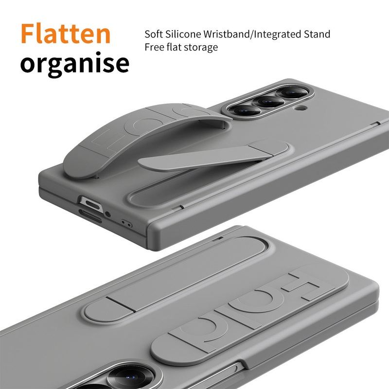 All-in-One ZFold7 Case with Hinge Protection, S Pen Slot, Built-In Strap & Screen Film