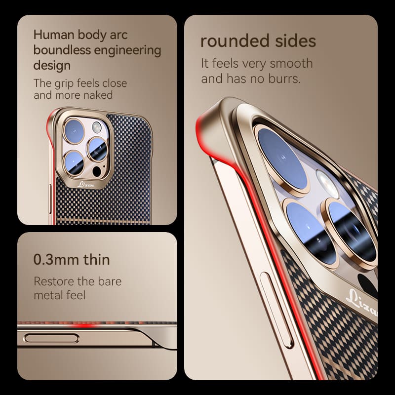 Authentic Kevlar Magnetic Borderless Case