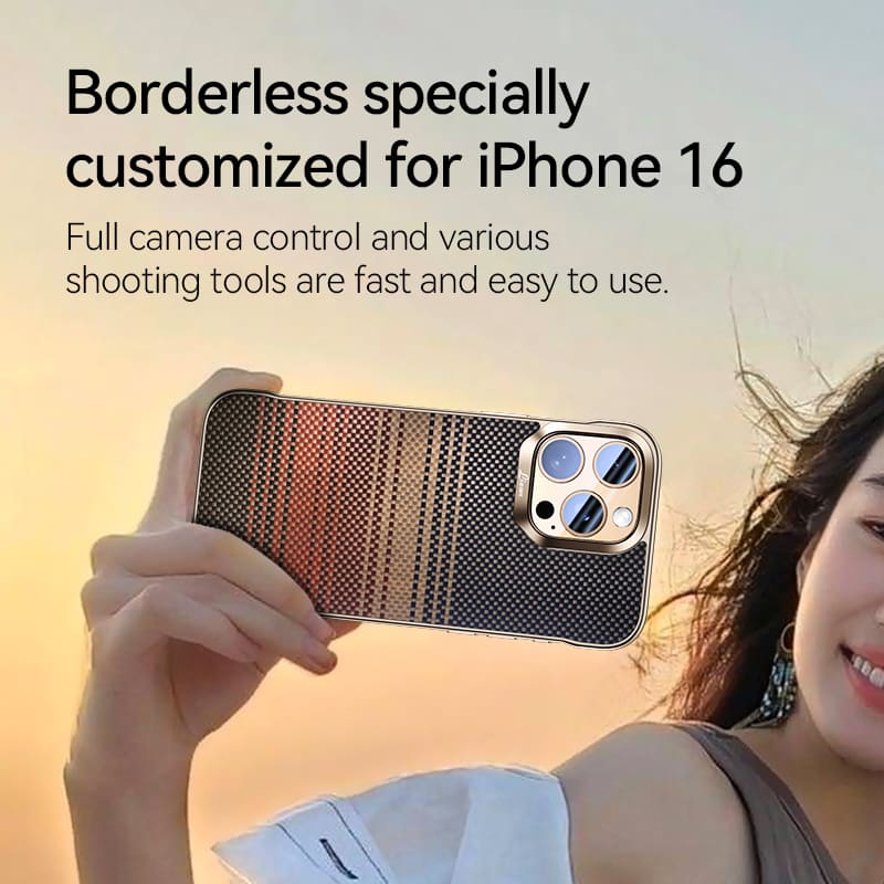 Authentic Kevlar Magnetic Borderless Case