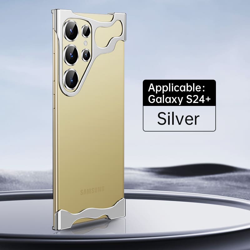 BareTouch X-Shield – ExoMetal Corner Armor Case for Galaxy