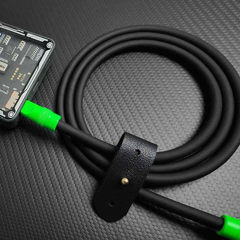 "Black Chubby" 240W Charging Cable With Color Connectors