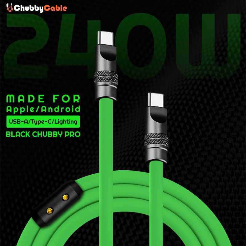 "Black Chubby Pro" 13-Color Upgraded Samurai Cable