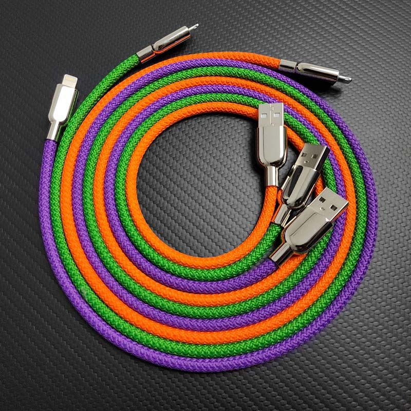 "Braided Chubby" 240W Fast Charging Cable