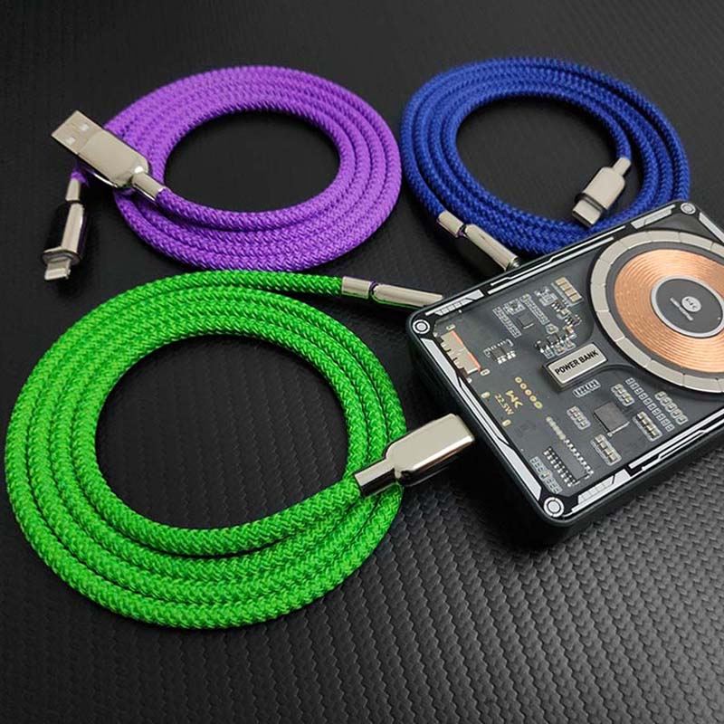 "Braided Chubby" 240W Fast Charging Cable