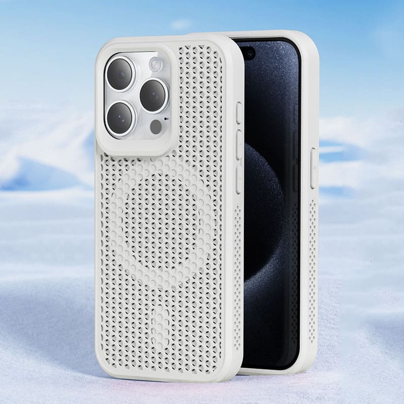 Breathable Heat Dissipation Magsafe Magnetic Phone Case