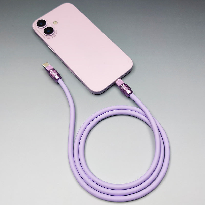 "Chubby 17" 240W Anodizing Fast Charging Cable For iPhone 17