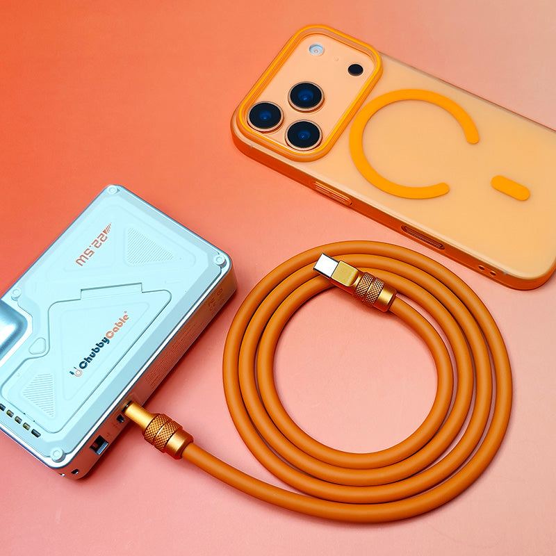 "Chubby 17" 240W Anodizing Fast Charging Cable For iPhone 17