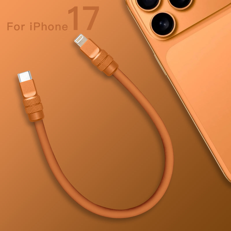 "Chubby 17" 240W Anodizing Fast Charging Power Bank Cable For iPhone 17