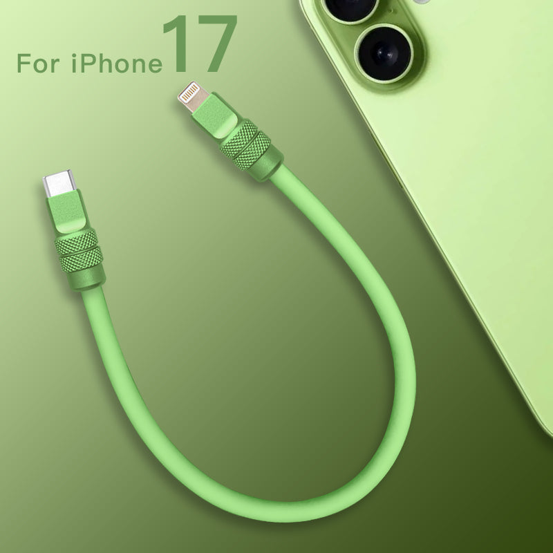 "Chubby 17" 240W Anodizing Fast Charging Power Bank Cable For iPhone 17