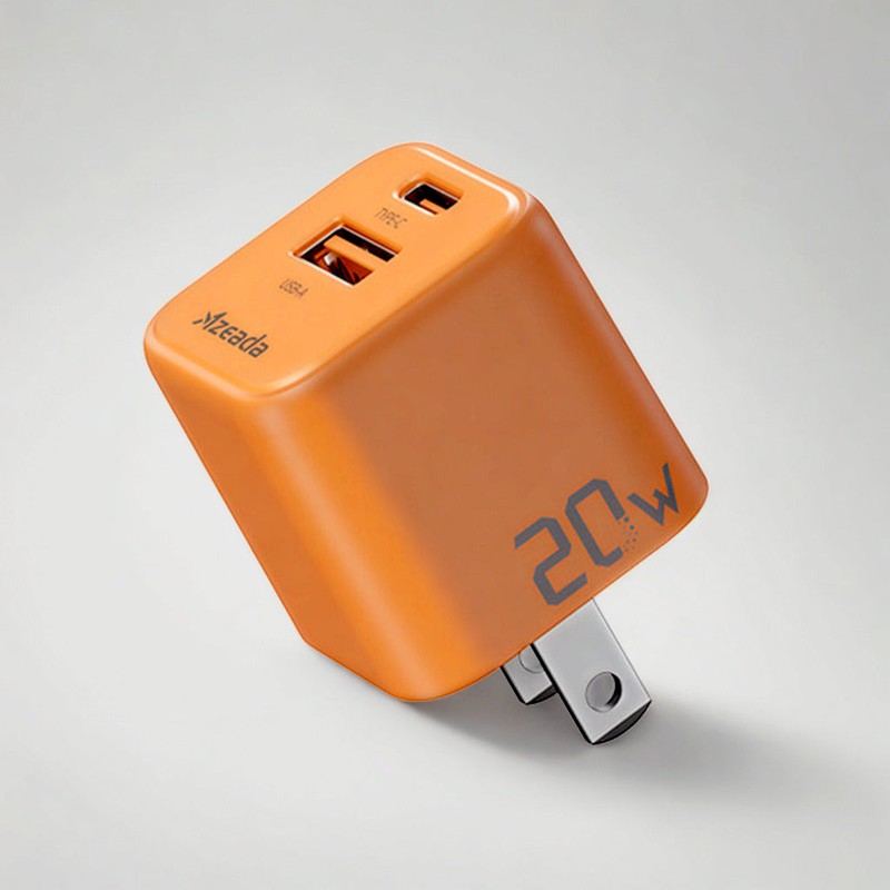 "Chubby" 20W Dual Port Fast Charger