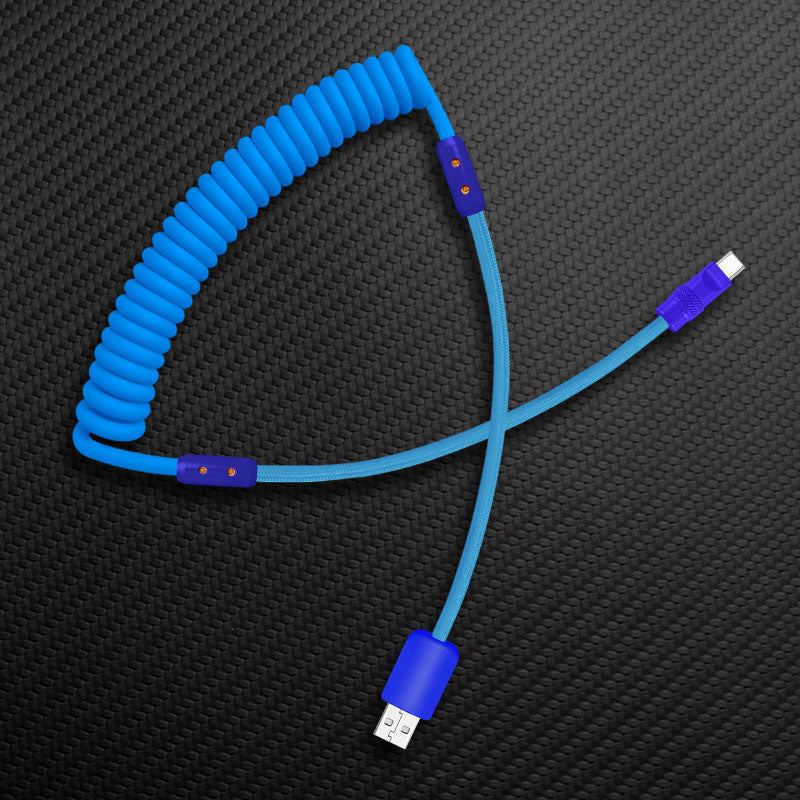 "Chubby Mood" Silicone Braided Fast Charging Cable #831