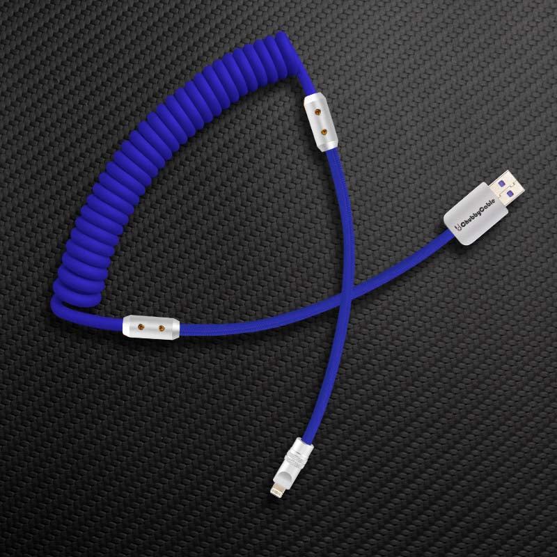 "Chubby" Spring Braided Silicone Fast Charge Cable