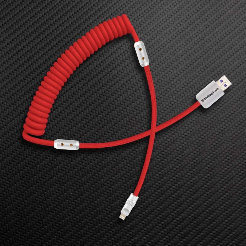 "Chubby" Spring Braided Silicone Fast Charge Cable