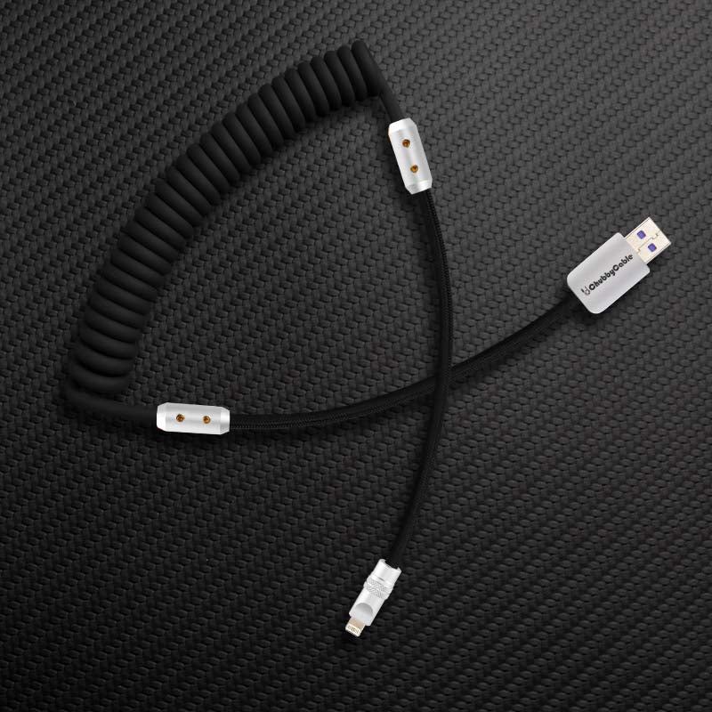 "Chubby" Spring Braided Silicone Fast Charge Cable