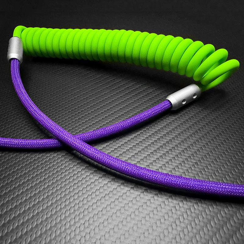 "Chubby" Spring Braided Silicone Fast Charge Cable