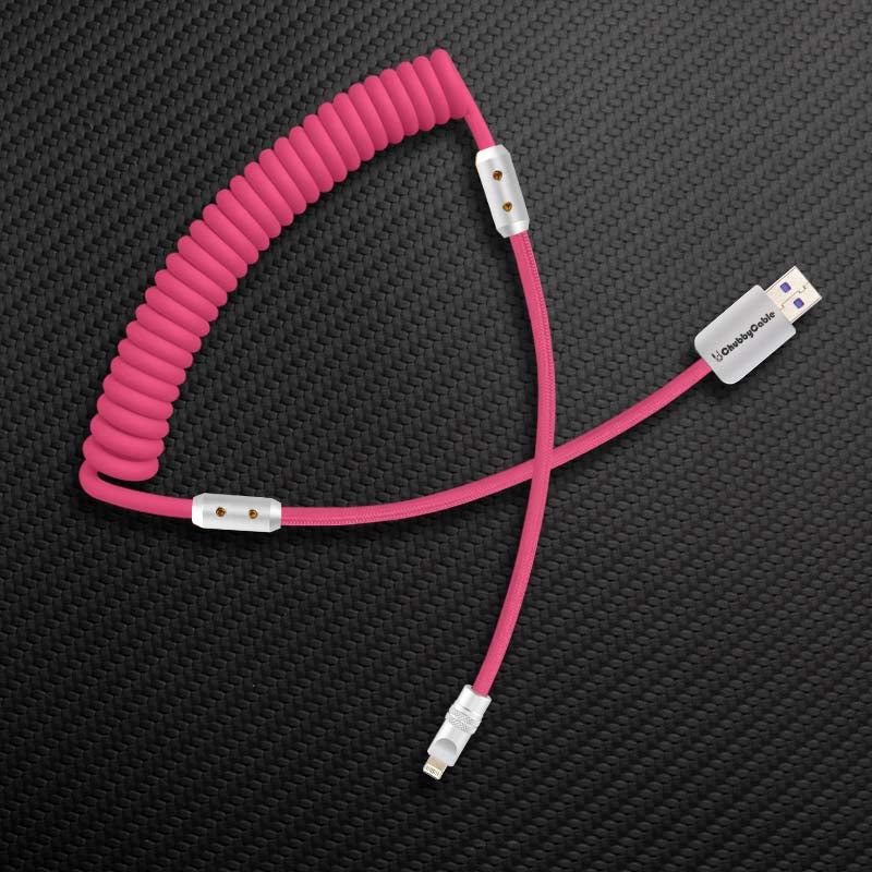 "Chubby" Spring Braided Silicone Fast Charge Cable