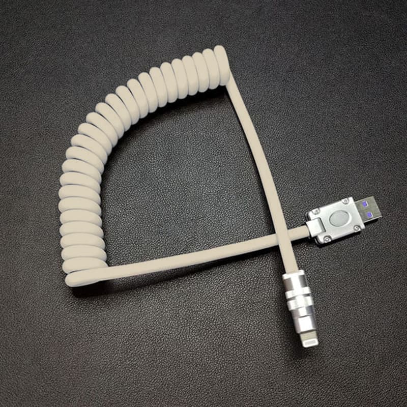 "Chubby" Spring Fast Charge Cable