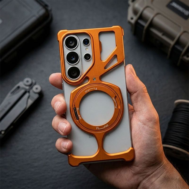 ChubbyArmor AlloyGuard - Aluminum Bumper Case for Galaxy S26 Ultra/ iPhone 17