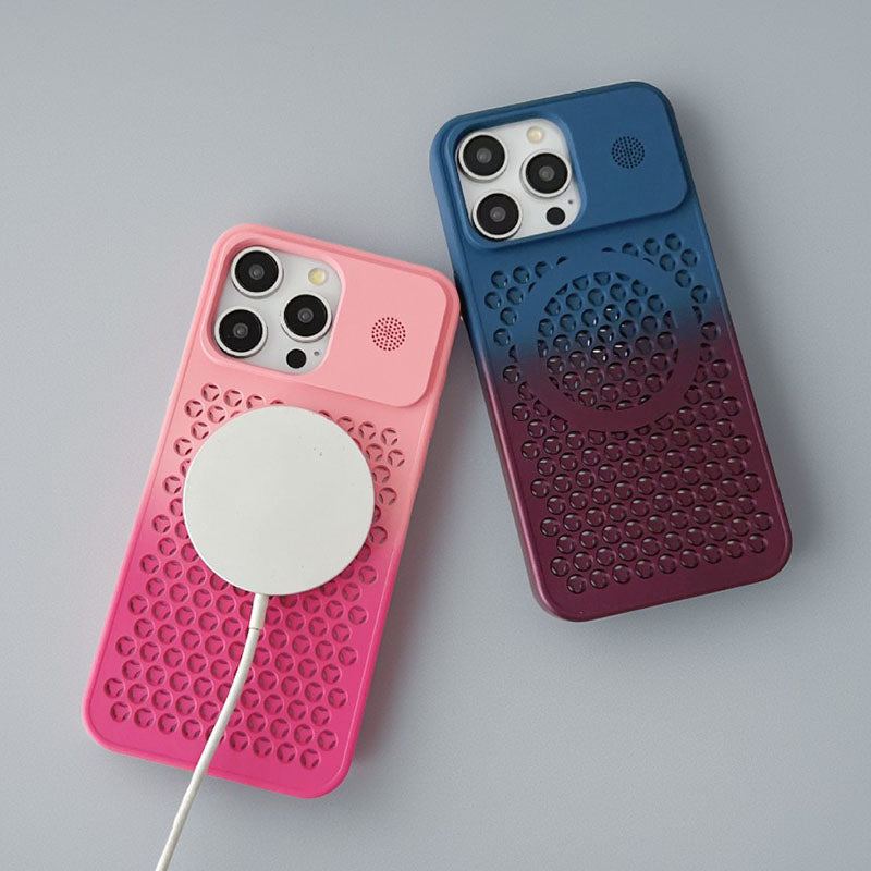 ChubbyArmor Breeze - Gradient Aromatherapy Magnetic Phone Case for iPhone