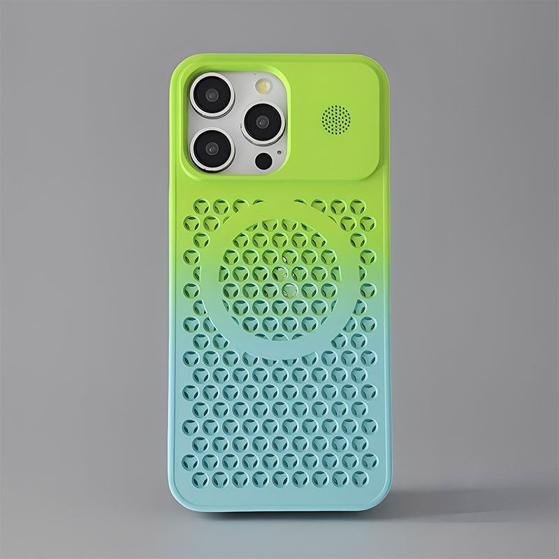 ChubbyArmor Breeze - Gradient Aromatherapy Magnetic Phone Case for iPhone