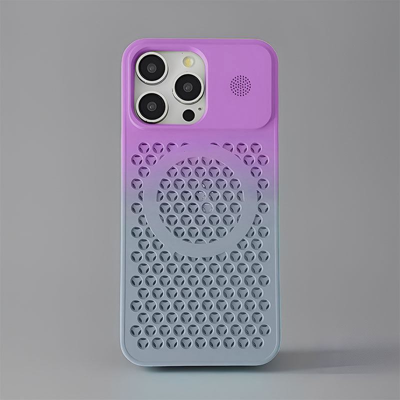 ChubbyArmor Breeze - Gradient Aromatherapy Magnetic Phone Case for iPhone