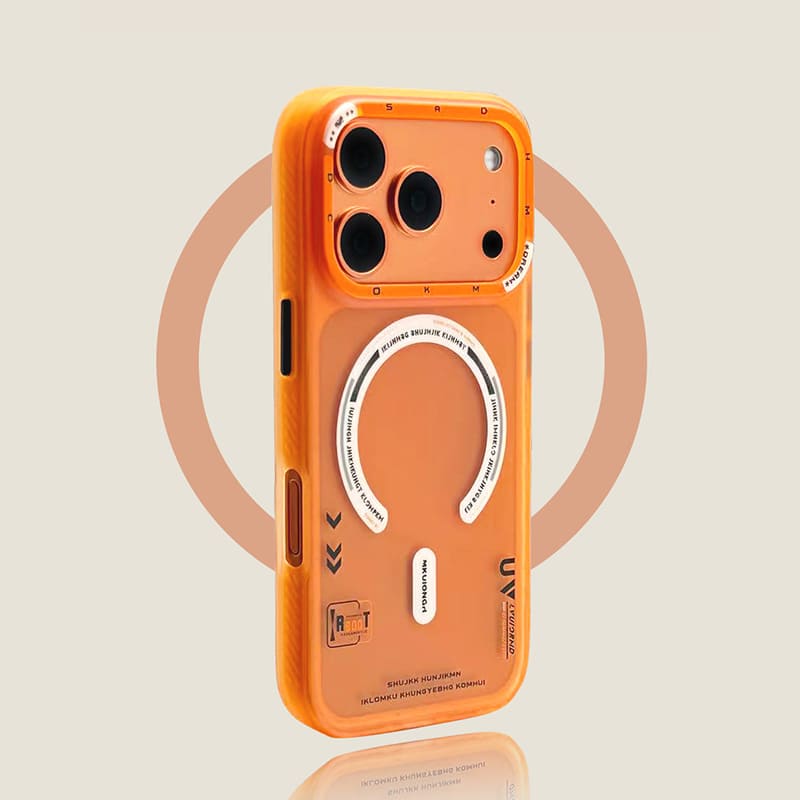 ChubbyArmor - Clear Frosted MagSafe Case For iPhone 17