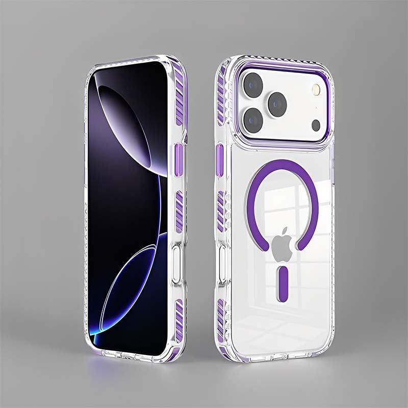 ChubbyArmor ClearGuard - Magnetic Shockproof Transparent Case For iPhone 17