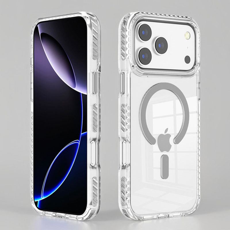 ChubbyArmor ClearGuard - Magnetic Shockproof Transparent Case For iPhone 17