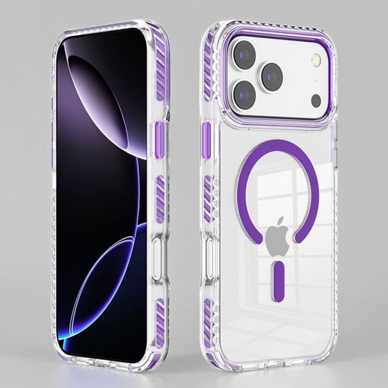 ChubbyArmor ClearGuard - Magnetic Shockproof Transparent Case For iPhone 17