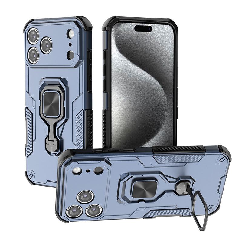 ChubbyArmor Defender – Military-Grade Magnetic Shockproof Case with 360° Hidden Metal Kickstand