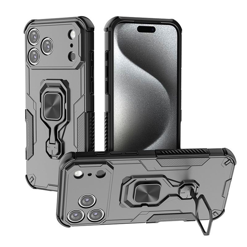 ChubbyArmor Defender – Military-Grade Magnetic Shockproof Case with 360° Hidden Metal Kickstand