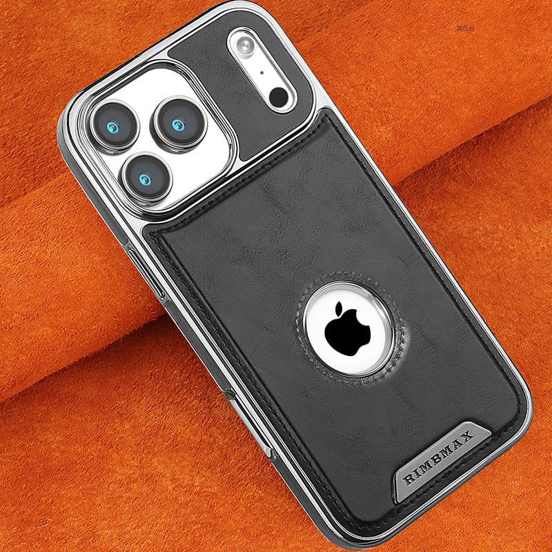 ChubbyArmor Elite - Magnetic Leather Case with Electroplated Frame for iPhone 17