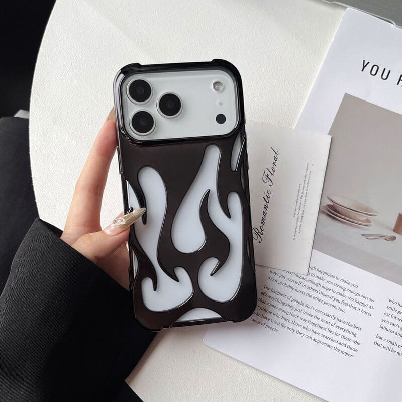ChubbyArmor FlameHollow - Heat Dissipation Electroplated Soft iPhone Case