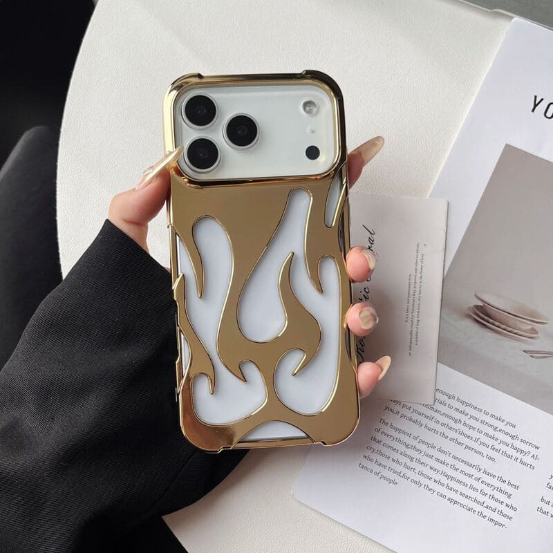 ChubbyArmor FlameHollow - Heat Dissipation Electroplated Soft iPhone Case