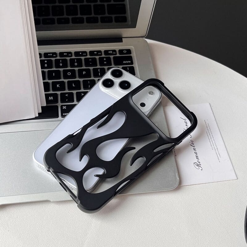 ChubbyArmor FlameHollow - Heat Dissipation Electroplated Soft iPhone Case